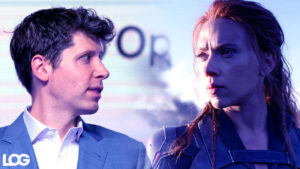 Scarlett Johansson Sam Altman LOG Tasarım