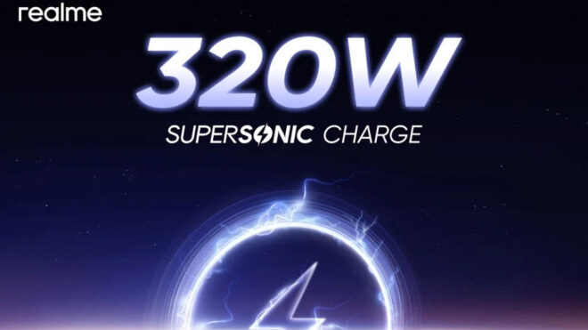 Realme 320W SuperSonic Şarj