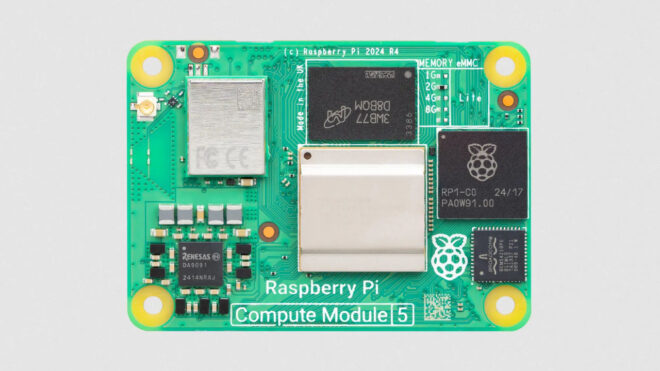 Raspberry Pi tarafından Compute Module 5 tanıtıldı