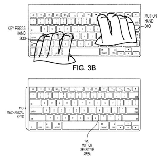 Apple - Klavye patent başvurusu